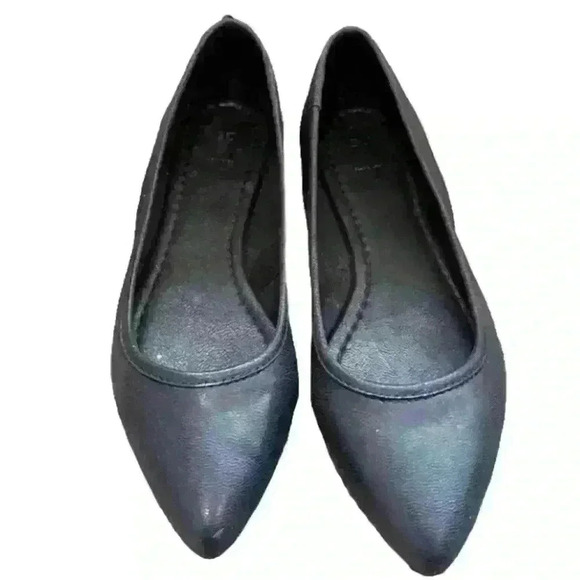 Frye Regina leather pointed toe ballet flats, 9.5 - Picture 1 of 7